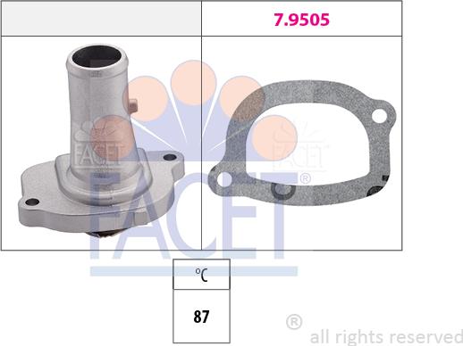 FACET 7.8124 - Thermostat d'eau cwaw.fr