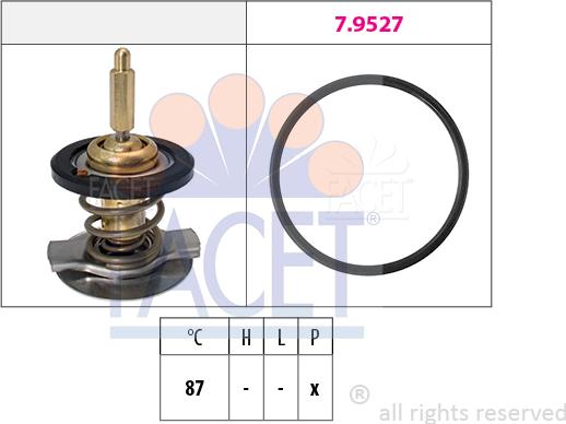 FACET 7.8807 - Thermostat d'eau cwaw.fr