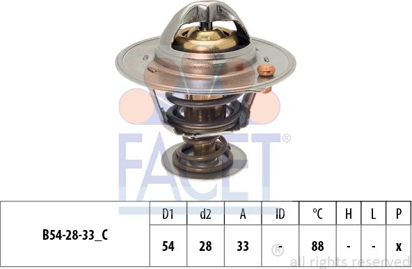 FACET 7.8870S - Thermostat d'eau cwaw.fr