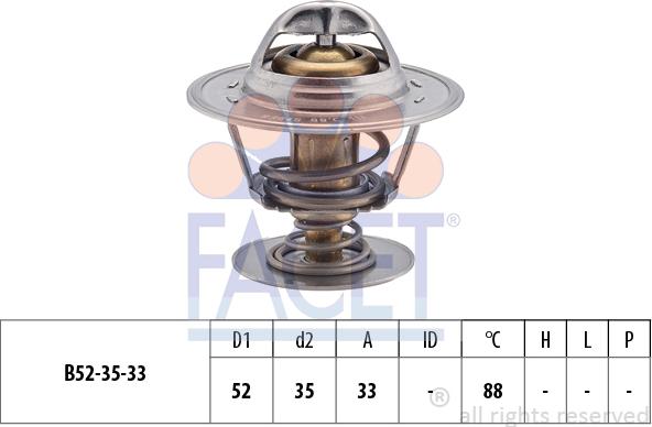 FACET 7.8394S - Thermostat d'eau cwaw.fr