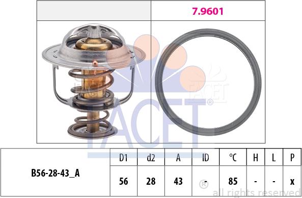 FACET 7.8398 - Thermostat d'eau cwaw.fr