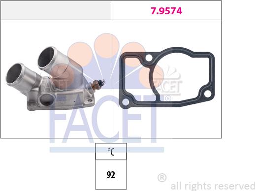 FACET 7.8345 - Thermostat d'eau cwaw.fr