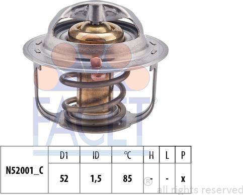 FACET 7.8354S - Thermostat d'eau cwaw.fr