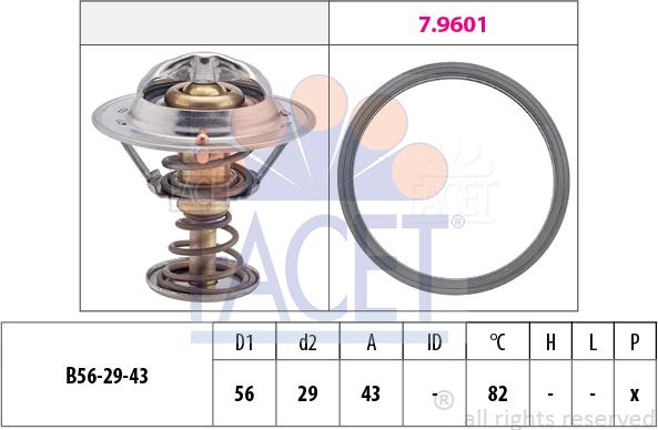 FACET 7.8339 - Thermostat d'eau cwaw.fr