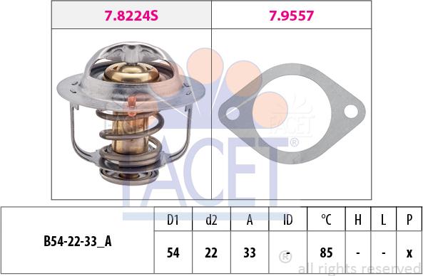 FACET 7.8335 - Thermostat d'eau cwaw.fr