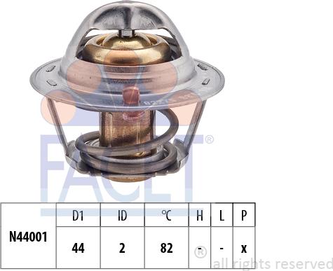 FACET 7.8338S - Thermostat d'eau cwaw.fr