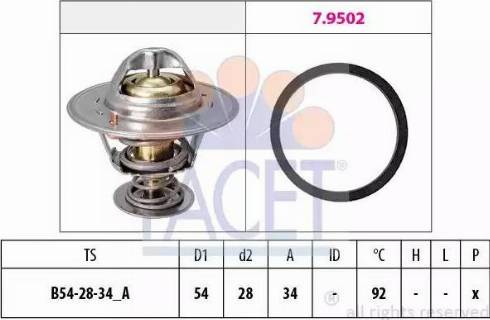 FACET 7.8325 - Thermostat d'eau cwaw.fr