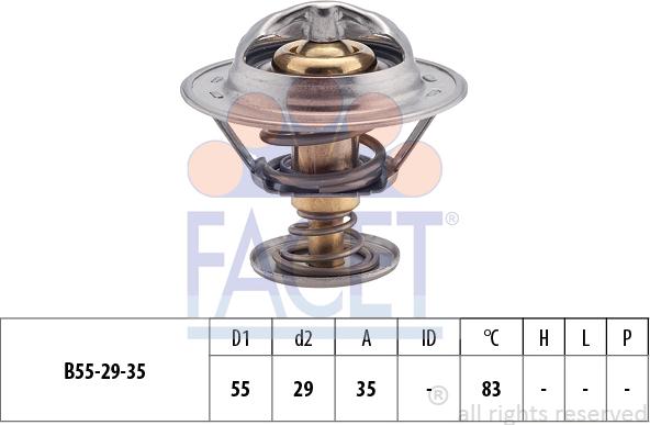 FACET 7.8323S - Thermostat d'eau cwaw.fr