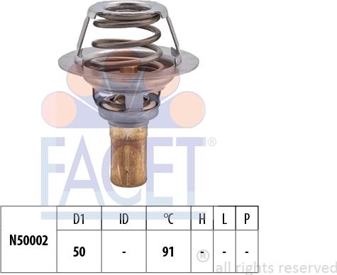 FACET 7.8327S - Thermostat d'eau cwaw.fr