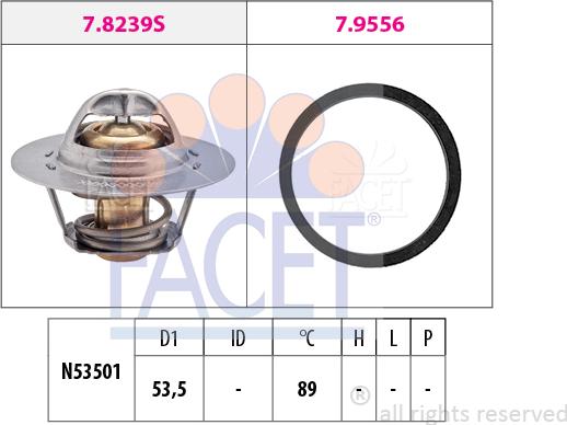 FACET 7.8297 - Thermostat d'eau cwaw.fr