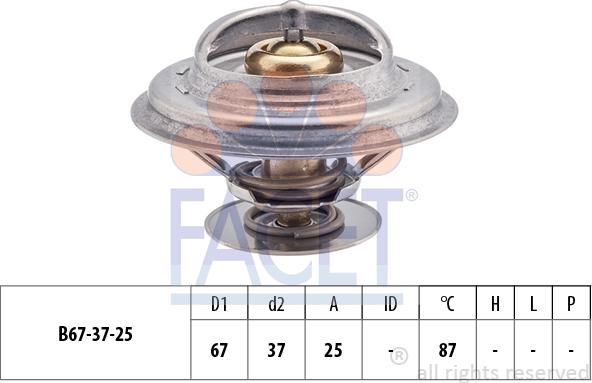 FACET 7.8256S - Thermostat d'eau cwaw.fr