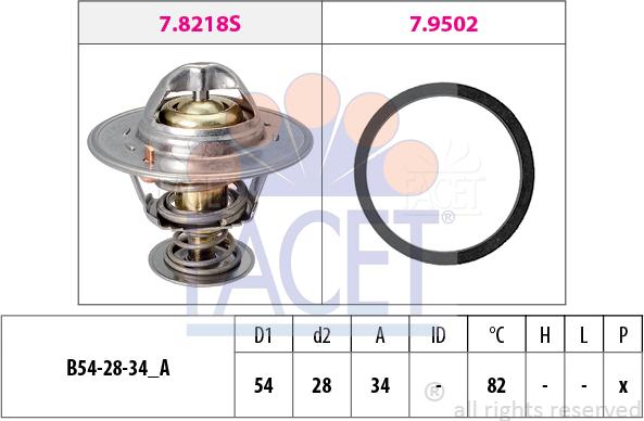 FACET 7.8218 - Thermostat d'eau cwaw.fr