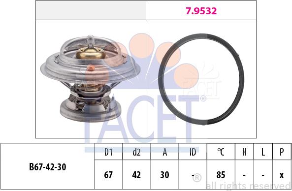 FACET 7.8280 - Thermostat d'eau cwaw.fr