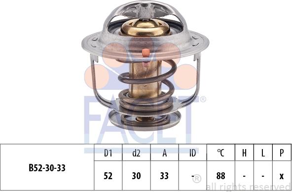 FACET 7.8238S - Thermostat d'eau cwaw.fr