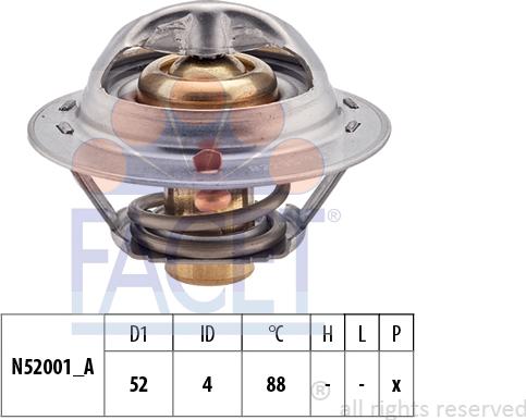 FACET 7.8232S - Thermostat d'eau cwaw.fr