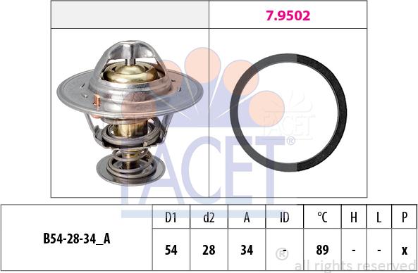 FACET 7.8220 - Thermostat d'eau cwaw.fr