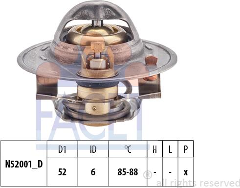 FACET 7.8272S - Thermostat d'eau cwaw.fr