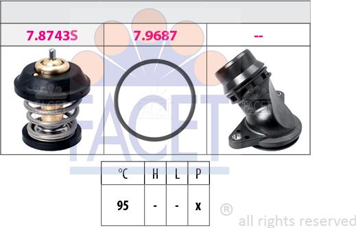 FACET 7.8799K - Thermostat d'eau cwaw.fr