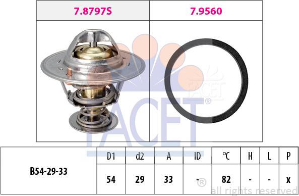 FACET 7.8797 - Thermostat d'eau cwaw.fr