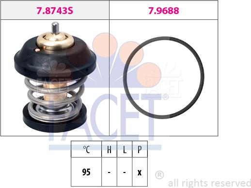 FACET 7.8743 - Thermostat d'eau cwaw.fr