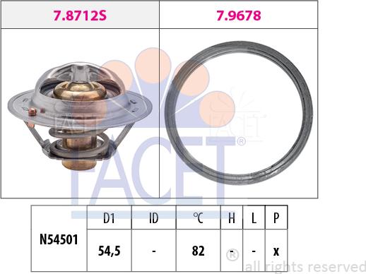 FACET 7.8713 - Thermostat d'eau cwaw.fr