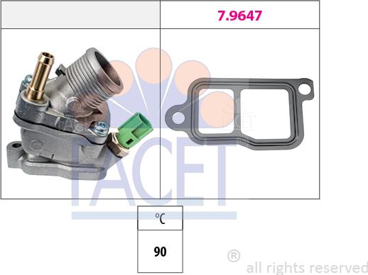 FACET 7.8733 - Thermostat d'eau cwaw.fr