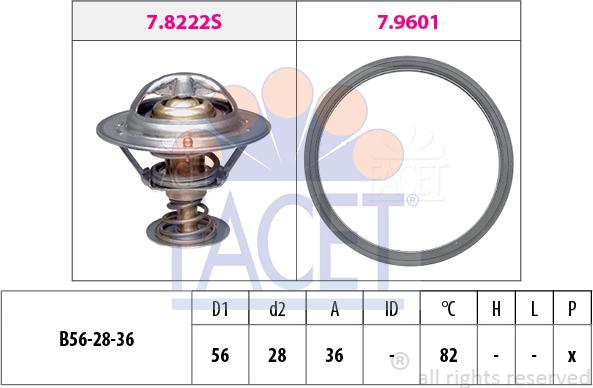 FACET 7.8728 - Thermostat d'eau cwaw.fr