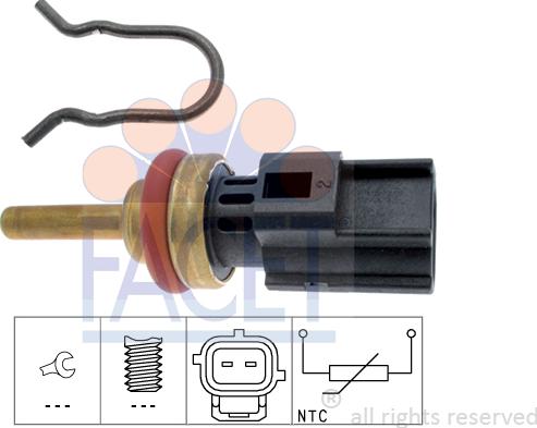 FACET 7.3346 - Sonde de température, liquide de refroidissement cwaw.fr