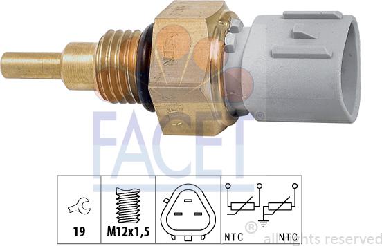 FACET 7.3368 - Sonde de température, liquide de refroidissement cwaw.fr