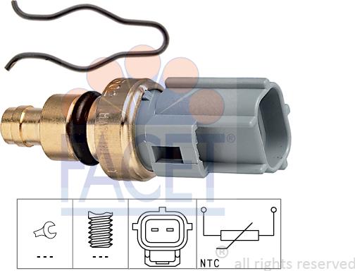 FACET 7.3302 - Sonde de température, liquide de refroidissement cwaw.fr