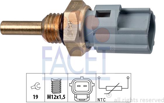 FACET 7.3334 - Sonde de température, liquide de refroidissement cwaw.fr