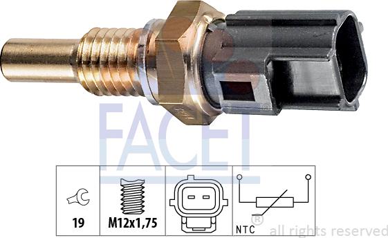 FACET 7.3294 - Sonde de température, liquide de refroidissement cwaw.fr