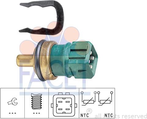 FACET 7.3260 - Sonde de température, liquide de refroidissement cwaw.fr