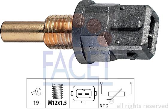 FACET 7.3200 - Sonde de température, liquide de refroidissement cwaw.fr