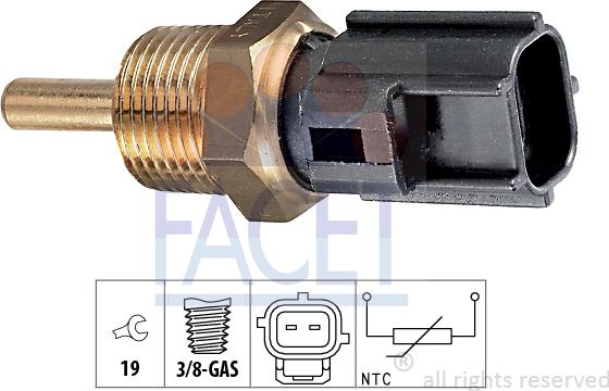 FACET 7.3230 - Sonde de température, liquide de refroidissement cwaw.fr