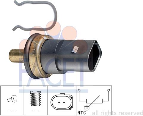 FACET 7.3278 - Sonde de température, liquide de refroidissement cwaw.fr