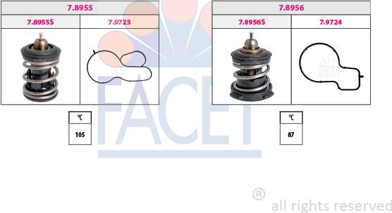 FACET 7.7991KK - Thermostat d'eau cwaw.fr