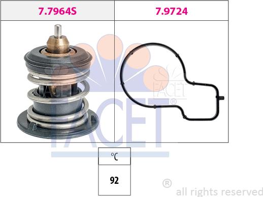 FACET 7.7964 - Thermostat d'eau cwaw.fr