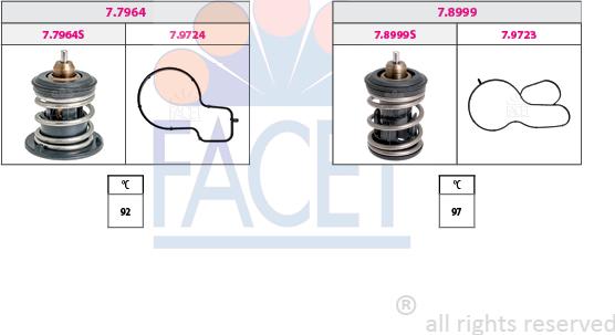 FACET 7.7963KK - Thermostat d'eau cwaw.fr