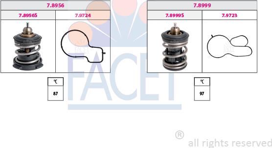 FACET 7.7984KK - Thermostat d'eau cwaw.fr