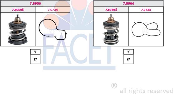 FACET 7.7985KK - Thermostat d'eau cwaw.fr