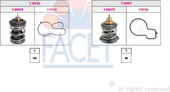 FACET 7.7986KK - Thermostat d'eau cwaw.fr