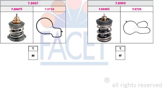 FACET 7.7982KK - Thermostat d'eau cwaw.fr