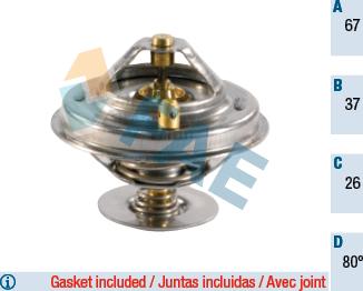 FAE 5304480 - Thermostat d'eau cwaw.fr