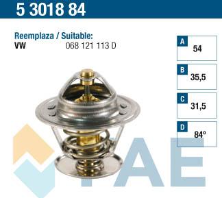 FAE 5301884 - Thermostat d'eau cwaw.fr