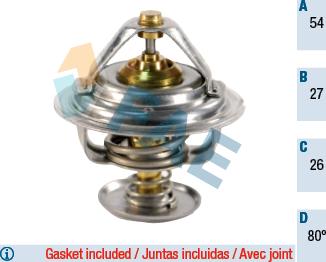 FAE 5302080 - Thermostat d'eau cwaw.fr