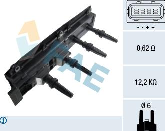 FAE 80274 - Bobine d'allumage cwaw.fr