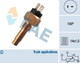 FAE 34150 - Sonde de température, liquide de refroidissement cwaw.fr