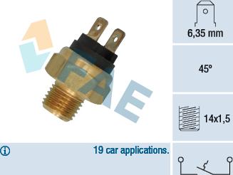 FAE 35500 - Sonde de température, liquide de refroidissement cwaw.fr