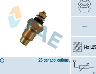 FAE 30260 - Sonde de température, liquide de refroidissement cwaw.fr